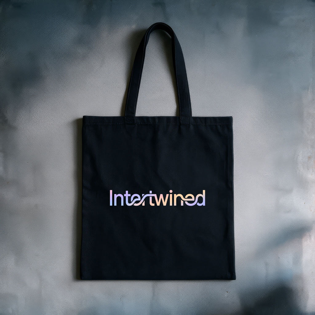 Intertwined Canvas Tote Bag